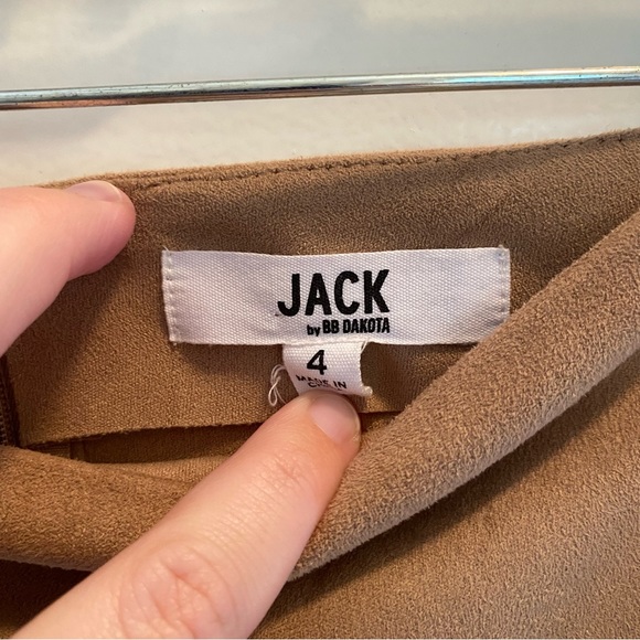 Jack Suede Mini Skirt - Picture 3 of 3